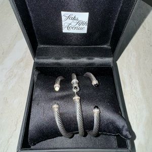 David Yurman Bracelets Set of 3